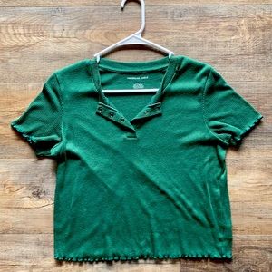 Green AMERICAN EAGLE shirt